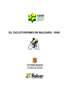 Cicloturismo 1998 - Govern de les Illes Balears