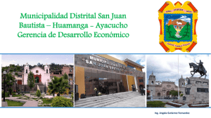 Municipalidad Distrital San Juan Bautista – Huamanga