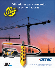 rugged - Oztec Concrete Vibrators and Grinders 1-800-533-9055