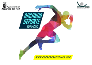 arganda deporte 2014-2015 - Ayuntamiento de Arganda del Rey
