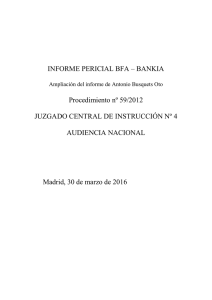 Documento nº 1 INFORME PERICIAL BFA-BANKIA
