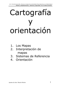 Cartografía y orientación - IES Fernando de los Ríos