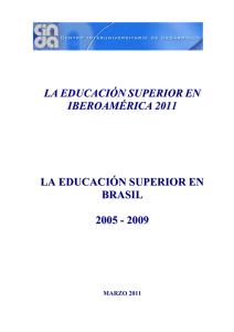 la educación superior en brasil