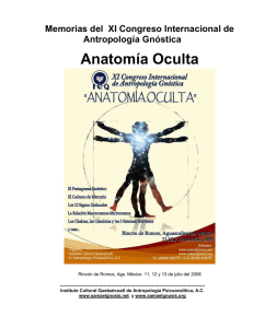 Anatomía Oculta - Gnosis - Instituto Cultural Quetzalcóatl