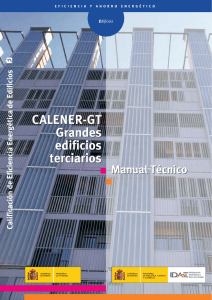 03 CALENER-GT: Grandes edificios terciarios. Manual técnico