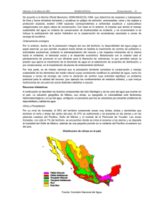 De acuerdo a la Norma Oficial Mexicana, NOM-059-ECOL