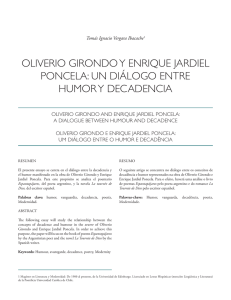 OLIVERIO gIRONDO Y ENRIqUE JARDIEL PONCELA