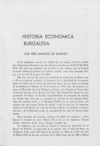 HISTORIA ECONOMICA BURGALESA
