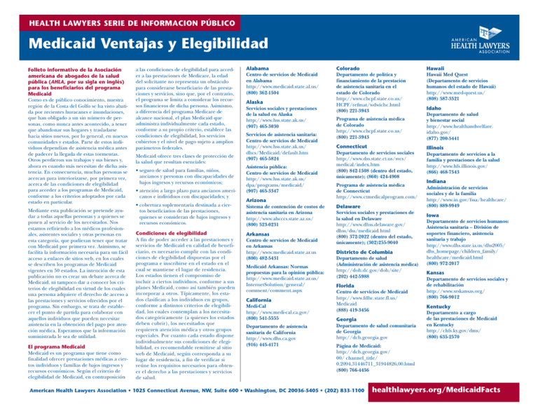 Medicaid Ventajas Y Elegibilidad