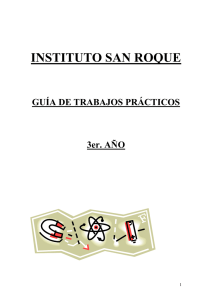 Guía de TP 3º año - Instituto San Roque
