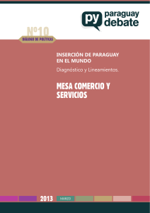 Mesa coMercIo y serVIcIos