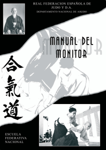Manual de Monitor Aikido - Real Federación Española de Judo y