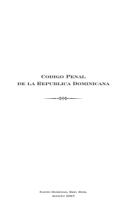 código penal de la republica dominicana