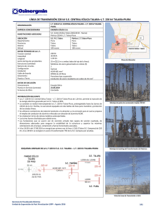 LÍNEA DE TRANSMISIÓN 220 kV SE CENTRAL