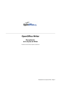 Ayuda compilada de Open Office