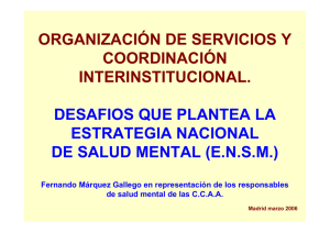 Diapositiva 1 - Ministerio de Sanidad, Servicios Sociales e Igualdad