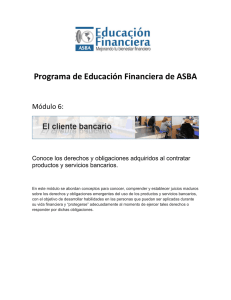 Programa de Educación Financiera de ASBA - ASBA