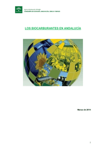 Los biocarburantes en Andalucía
