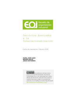 Servicios Asociados a la Internacionalización ema/módulo