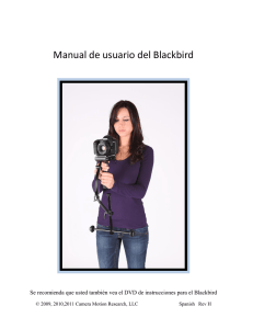 Blackbird Quick Guide - Camera Motion Research