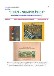 unan – numismática - Monedas de la República Oriental del Uruguay