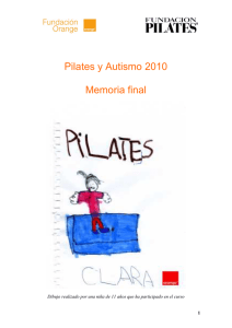Pilates y Autismo 2010 Memoria final