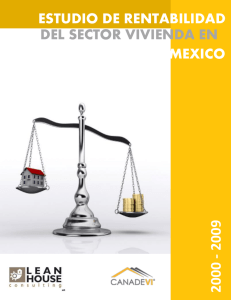 estudio de rentabilidad del sector vivienda en mexico