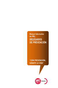 DELEGADOS DE PREVENCIÓN - Salud Laboral UGT Madrid