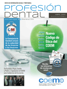 Profesión Dental abril 2013