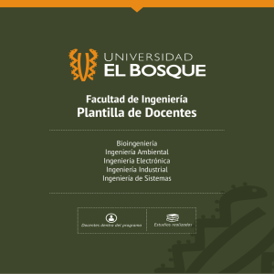 Docentes - Universidad El Bosque