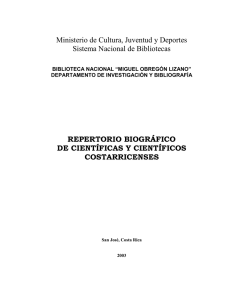 repertorio biografico de cientificas y cientificos costarricenses
