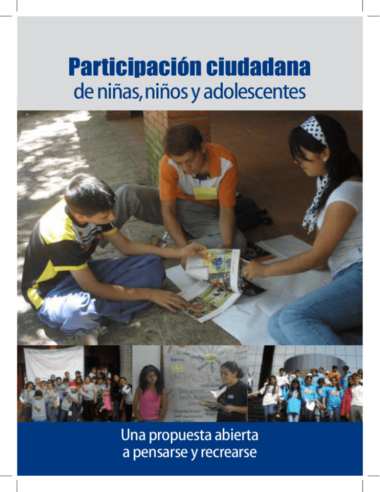 Participación Ciudadana De Niñas Niños Y Adolescentes