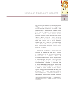 III. Situación Financiera General