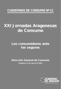 XXI Jornadas - Gobierno de Aragón