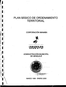 plan básico de ordenamiento territorial