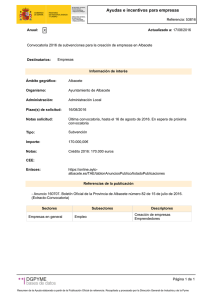 Anuncio 160707. Boletín Oficial de la Provincia de Albacete número