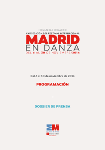 Dossier de prensa - Comunidad de Madrid