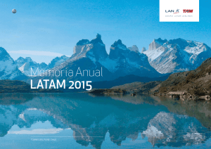 Memoria Anual LATAM 2015 - Investor Relations Solutions