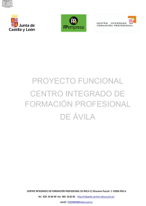 Proyecto Funcional - Centro Integrado de Formación Profesional de