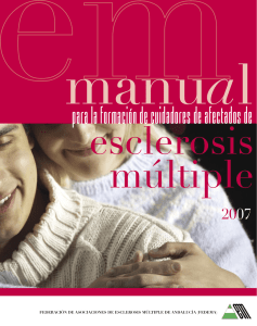 Manual para la formación de cuidadores de afectados de esclerosis