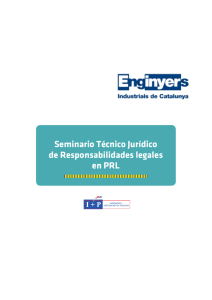 Seminario Técnico Jurídico de Responsabilidades legales en PRL