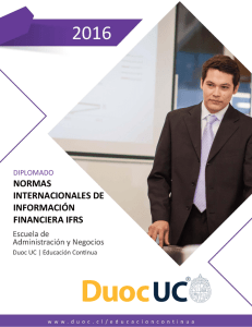 normas internacionales de información financiera ifrs