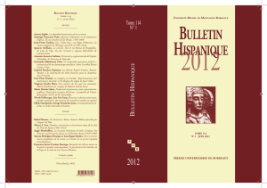LIVRE 1-2012 Bulletin Hispanique.indb