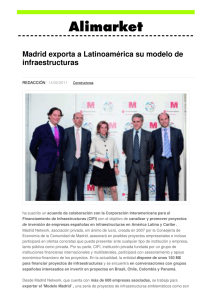 Madrid exporta a Latinoamérica su modelo de