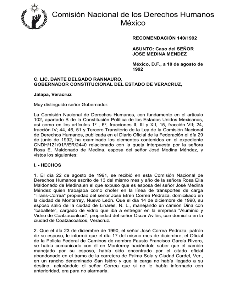 Comisión Nacional De Los Derechos Humanos México