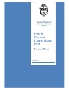 Plan de Ejecución Metropolitano PEM