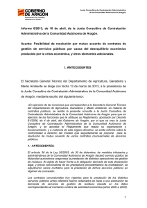 Informe 08/2013 - Gobierno de Aragón