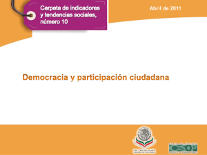 Democracia y participación ciudadana