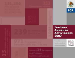 Informe anual 2007.
