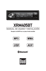 XRM405BT - Dual Electronics